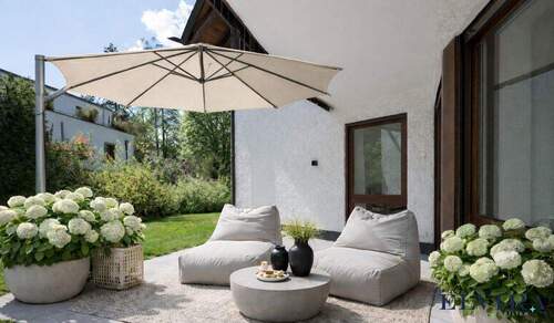 Gartentraum - ELVIRA, Menterschwaige: Exklusive 3-Zimmer-Gartenwohnung - zeitlos schön & hochwertig saniert