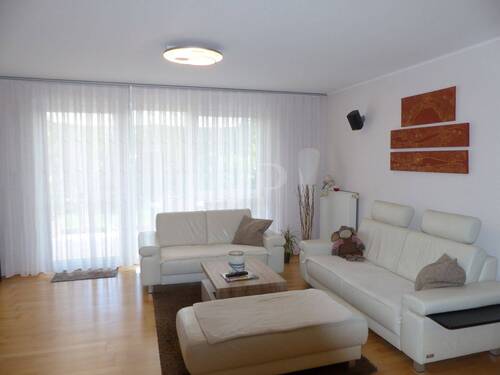 Wohnzimmer - Reihenmittelhaus mit 116,00 m² in Rastatt zum Kaufen