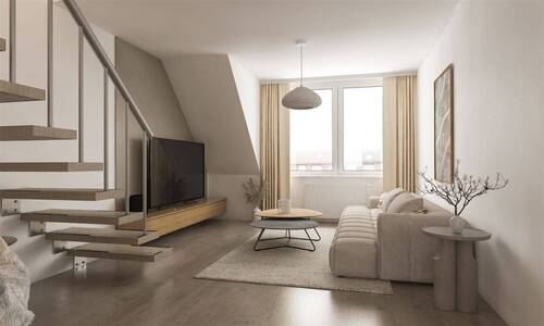 Wohnzimmer - 4 Zimmer Etagenwohnung zum Kaufen in Neuss