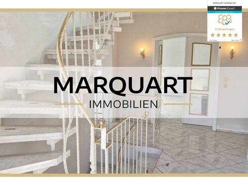 MARQUART IMMOBILIEN - Freistehendes Einfamilienhaus mit Garage und Garten: Ihr neues Zuhause in Oberthulba