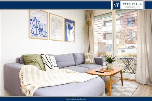 Wohnzimmer - Vermietete 1-Raum-Wohnung mit Tiefgaragenstellplatz In Dresden-Lockwitz