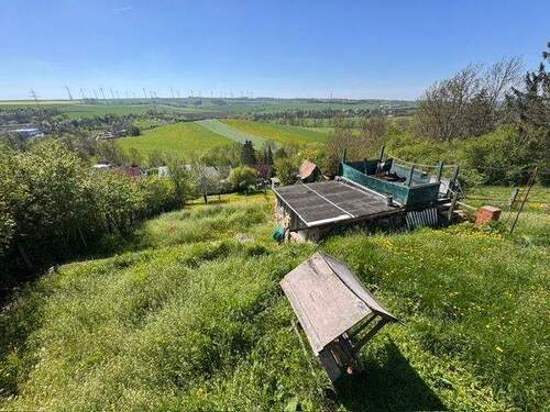 Bild 1 - Grundstück mit traumhaften Ausblick ins Ilmtal