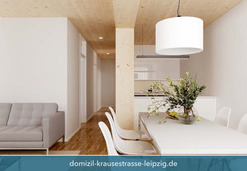 Beispiel Kochen und Essen - 3 Zimmer Etagenwohnung zum Kaufen in Leipzig