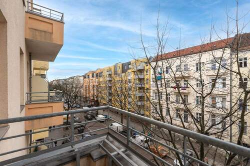 Blick vom Balkon (Schlafzimmer) - 