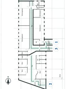 1. Obergeschoss Haus 1 Ackerwand 15 - 