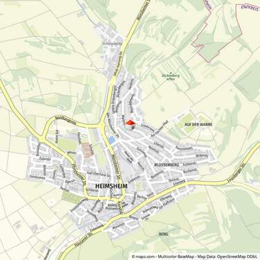 Geolyzer Kartenausschnitt - 