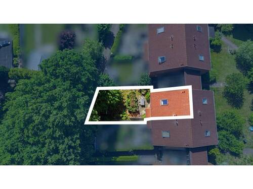 eingezeichnetes Grundstück - 3 Zimmer Reihenmittelhaus in Neumünster