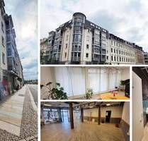 Vielfältige GE aus 3 Teilflächen - Büro-Laden- & Gastrofl., gr. Schaufenster, Lift, Keller - Leipzig Connewitz
