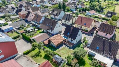 Luftbild - Garten-Haus - 