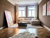 Wohnzimmer - 3 Zimmer Etagenwohnung zum Kaufen in Hamburg