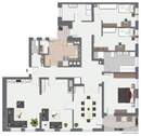 Wohnungsgrundriss - 