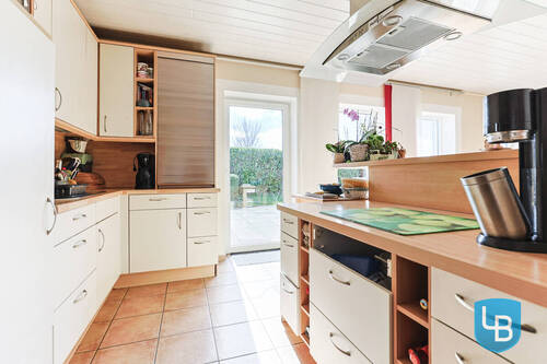 Küche und Zugang Terrasse - 