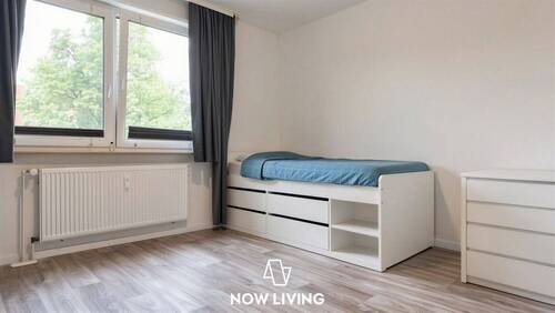 Schlafzimmer 2 - Etagenwohnung mit 92,00 m&sup2; in Buxtehude zum Kaufen