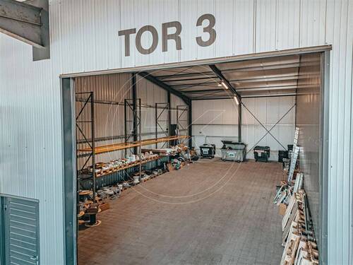 Die Lagerhalle mit 200qm - 