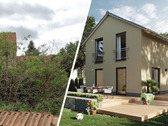 Aura 125 - Vorschau Grundstück - Das flexible Haus für schmale Grundstücke in Möbisburg