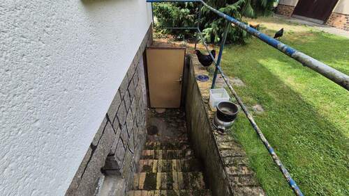 äußerer Zugang zum Keller - 