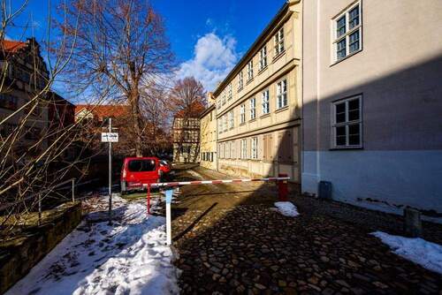 Einfahrt - Etagenwohnung mit 45,00 m&sup2; in Quedlinburg zum Kaufen