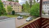 Blick vom Balkon - 2 Zimmer Etagenwohnung in Mittweida