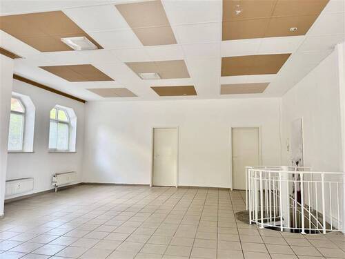 Blick zu den Einzelzimmern - 