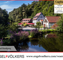 Einzigartiges Mühlenanwesen in Alleinlage des Spessart - Gräfendorf