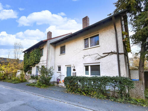 Straßenansicht - 1 Zimmer Doppelhaushälfte zum Kaufen in Würzburg