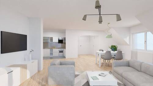 Wohnen/Essen - Etagenwohnung mit 88,30 m&sup2; in Stuttgart zum Kaufen