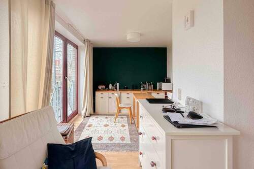 Wohn_Schhlafbereich - Vermietete 1-Zimmer-Wohnung in Ehrenfeld