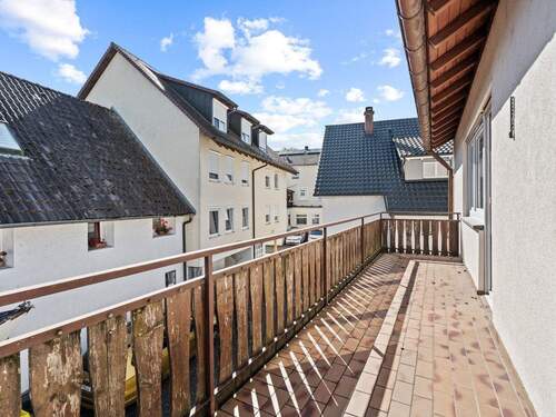 Südbalkon im Obergeschoss - 