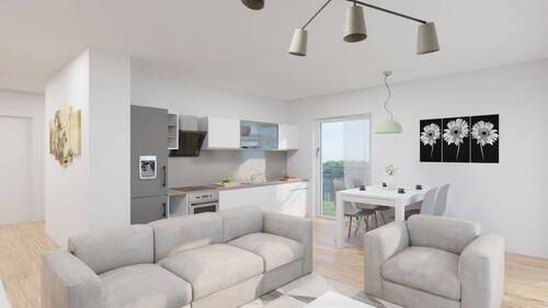 Kochen/Essen/Wohnen - 3 Zimmer Etagenwohnung zum Kaufen in Stuttgart