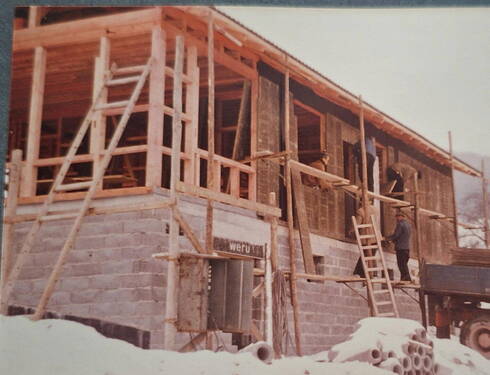 Holzfachwerk und Keller 1969 - 