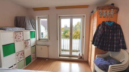 Schlafen mit Zugang zu kleinem Balkon - 