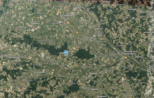 Umgebungskarte Quellenangabe: ©Bayerische Vermessungsverwaltung (2025) Datenquelle: Geoportal Bayern - 