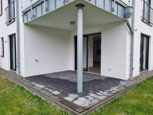 Terrasse - Barrierearme 2-Zimmer Erdgeschosswohnung in 49186 Bad Iburg