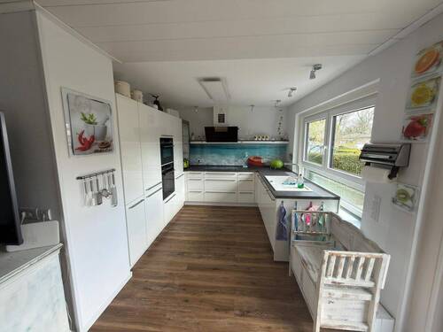 Küche - Bungalow mit 80,00 m&sup2; in Schwielowsee zum Kaufen
