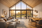 Innenansicht Wohnbereich (Visualisierung) - 6 Zimmer Einfamilienhaus in Lauenau