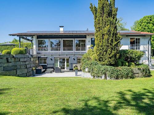 Gartenansicht - 6 Zimmer Einfamilienhaus zum Kaufen in Schondorf am Ammersee