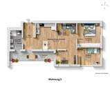Wohnungsgrundriss - 