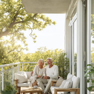 Balkon - 4 Zimmer Etagenwohnung zum Kaufen in Nürnberg