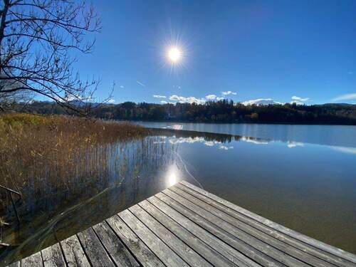 Blick - Sehr schöne Wohnung mit Seezugang in Seehausen a. Staffelsee