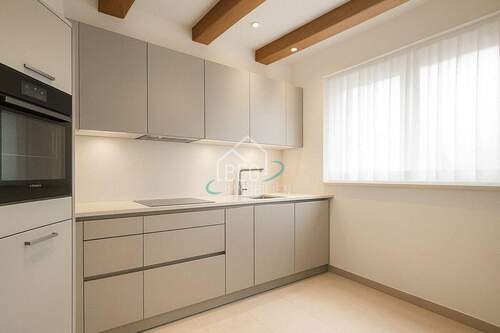 virtuell möblierte Küche - 