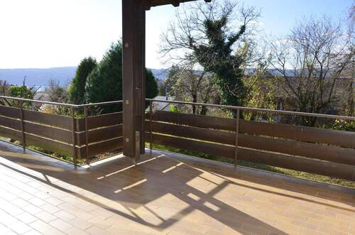 Balkon mit Teilseeblick - 