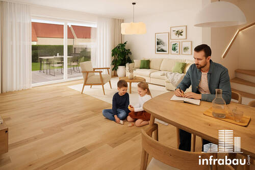 Visualisierung wohnen mit Kinder - Stilvolles Reihenhaus in Bestlage von Stadtbergen!