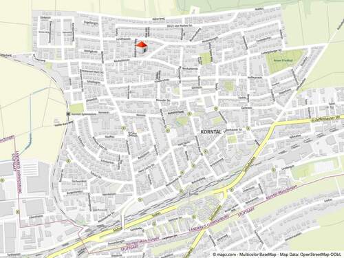 Geolyzer Kartenausschnitt - 