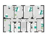 Grundriss Wohngeschosse - 