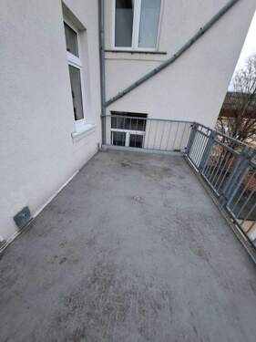 Balkon mit viel Platz - 