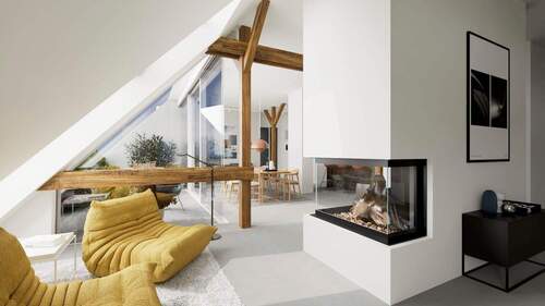 Rendering Loft 1 - 1 Zimmer Etagenwohnung in Berlin