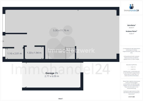 Erdgeschoß rechts - 