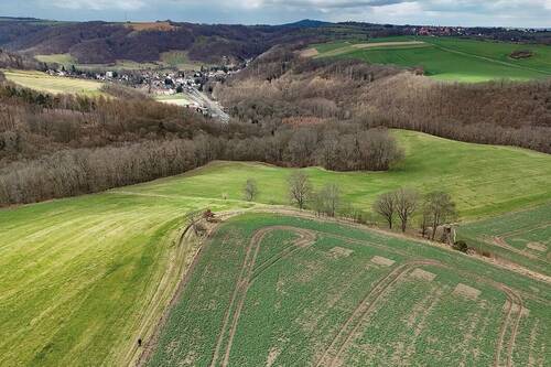 Luftaufnahme - Landwirtschaftsfläche - ca. 20 km von Dresden entfernt
