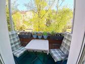 Balkon zum Innenhof - 3 Zimmer Etagenwohnung zur Miete in Nürnberg