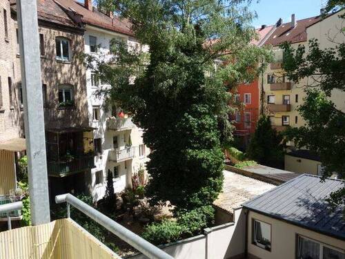 Ausblick Balkon - 